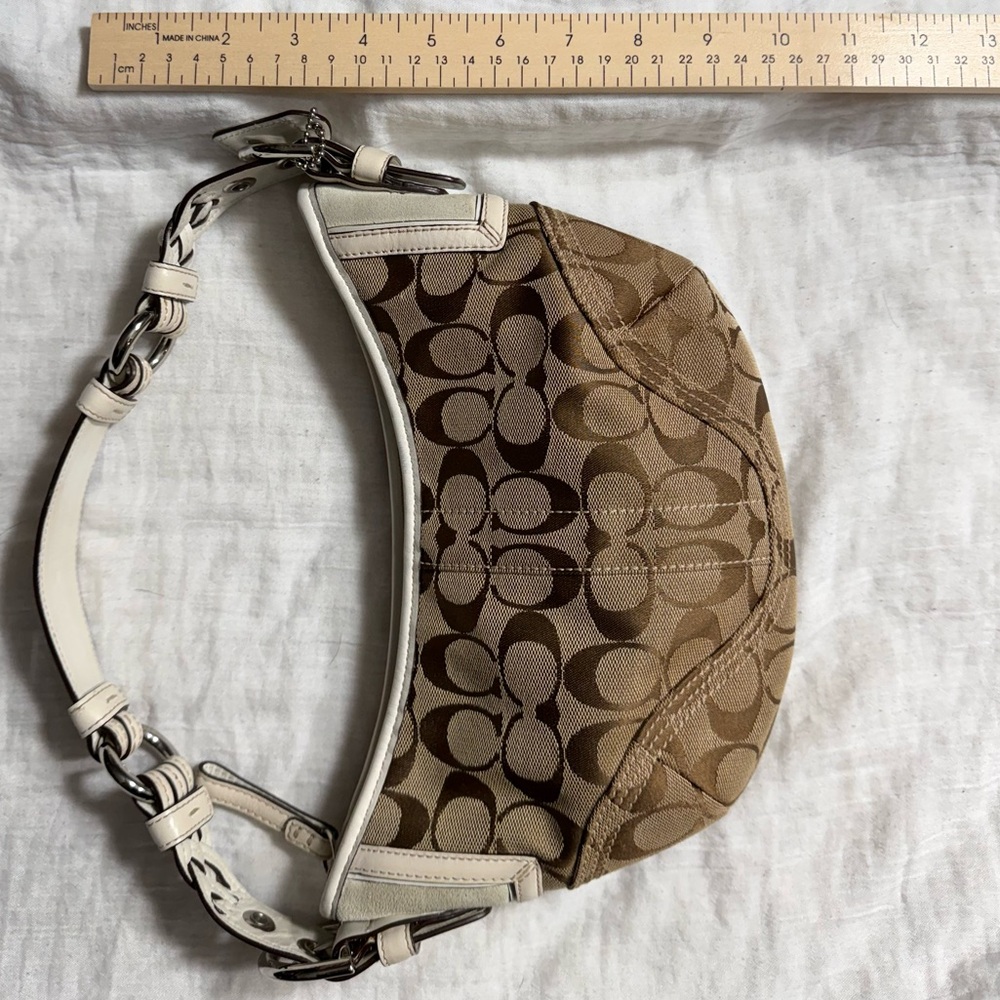 Coach Vintage Y2K Brown & Beige Mini Soho hobo bag‎ - Picture 8 of 8